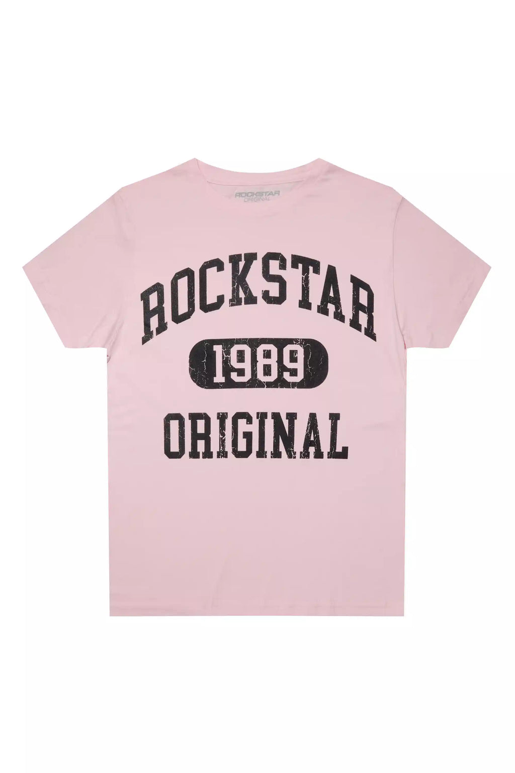 Boys Members Pink/Black Graphic T-Shirt