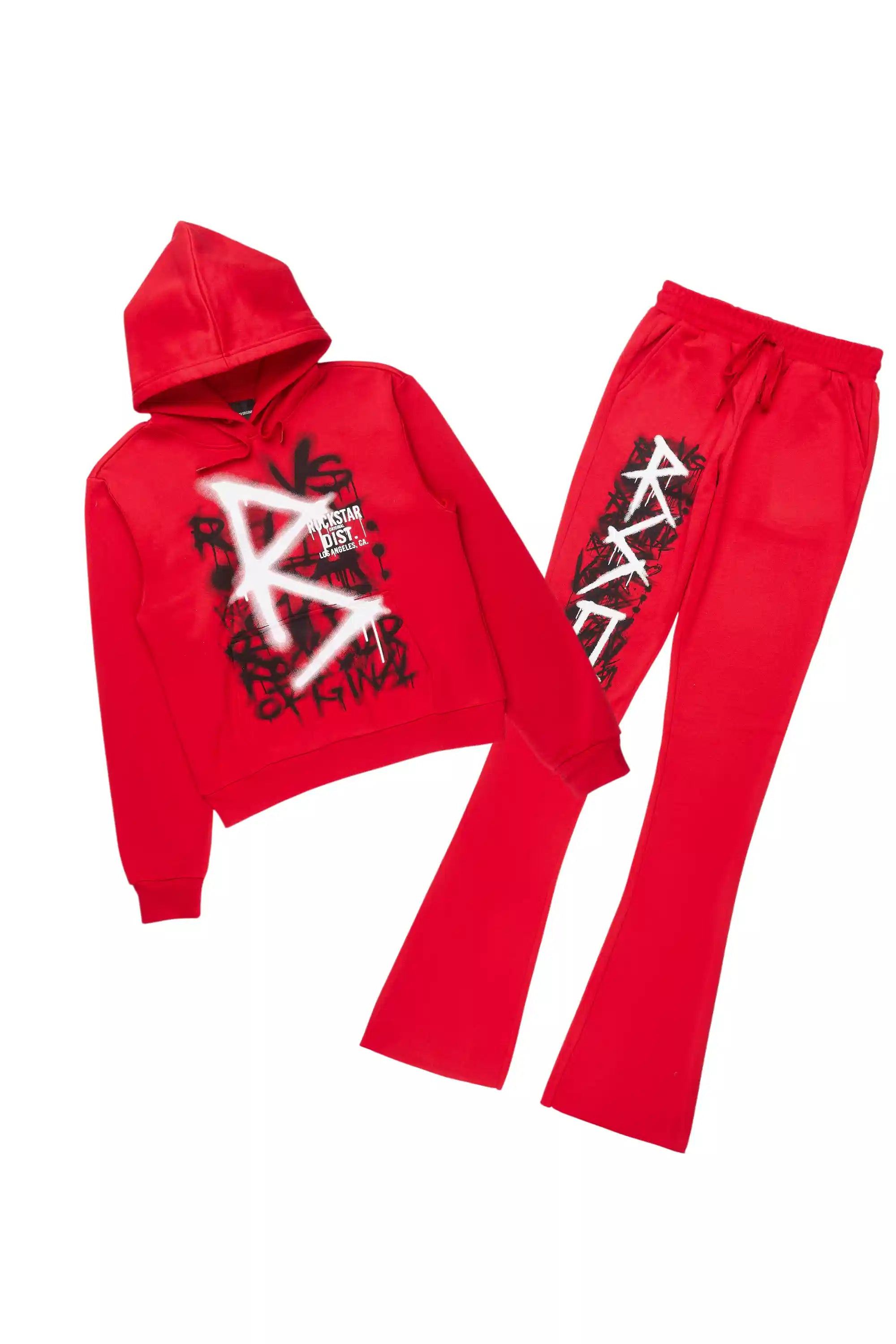 Tanesha Red Super Stacked Trackset