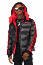 Black Alasia Puffer Jacket