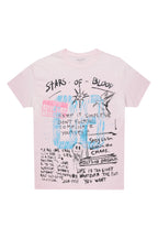 Gabin Pink Graphic Oversized T-Shirt