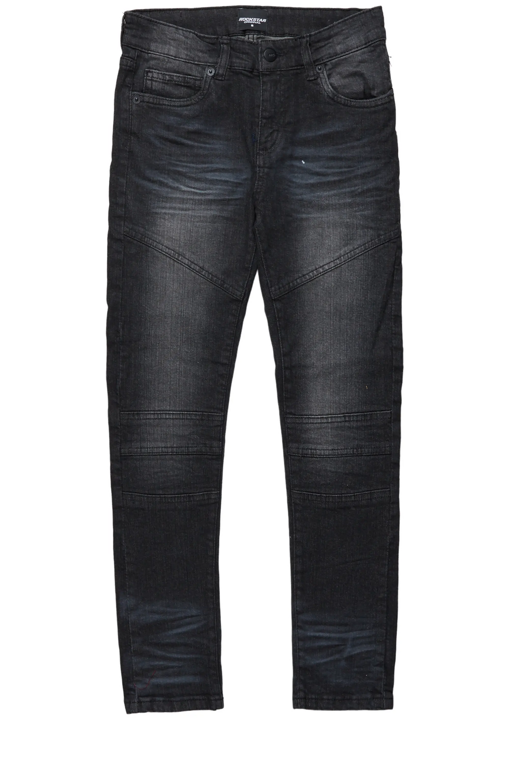 Girls Hale Grey Biker Skinny Jean