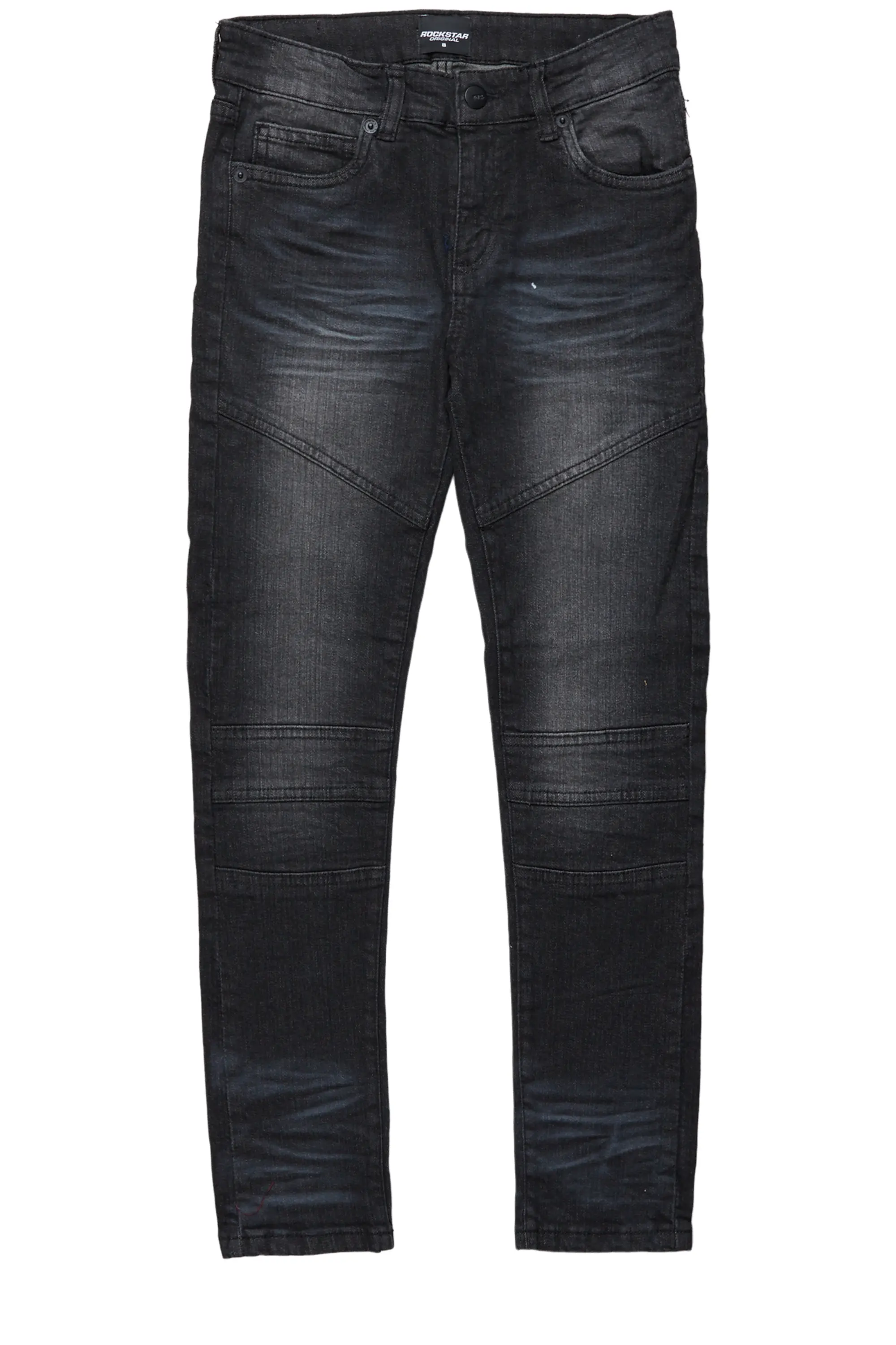 Girls Hale Grey Biker Skinny Jean