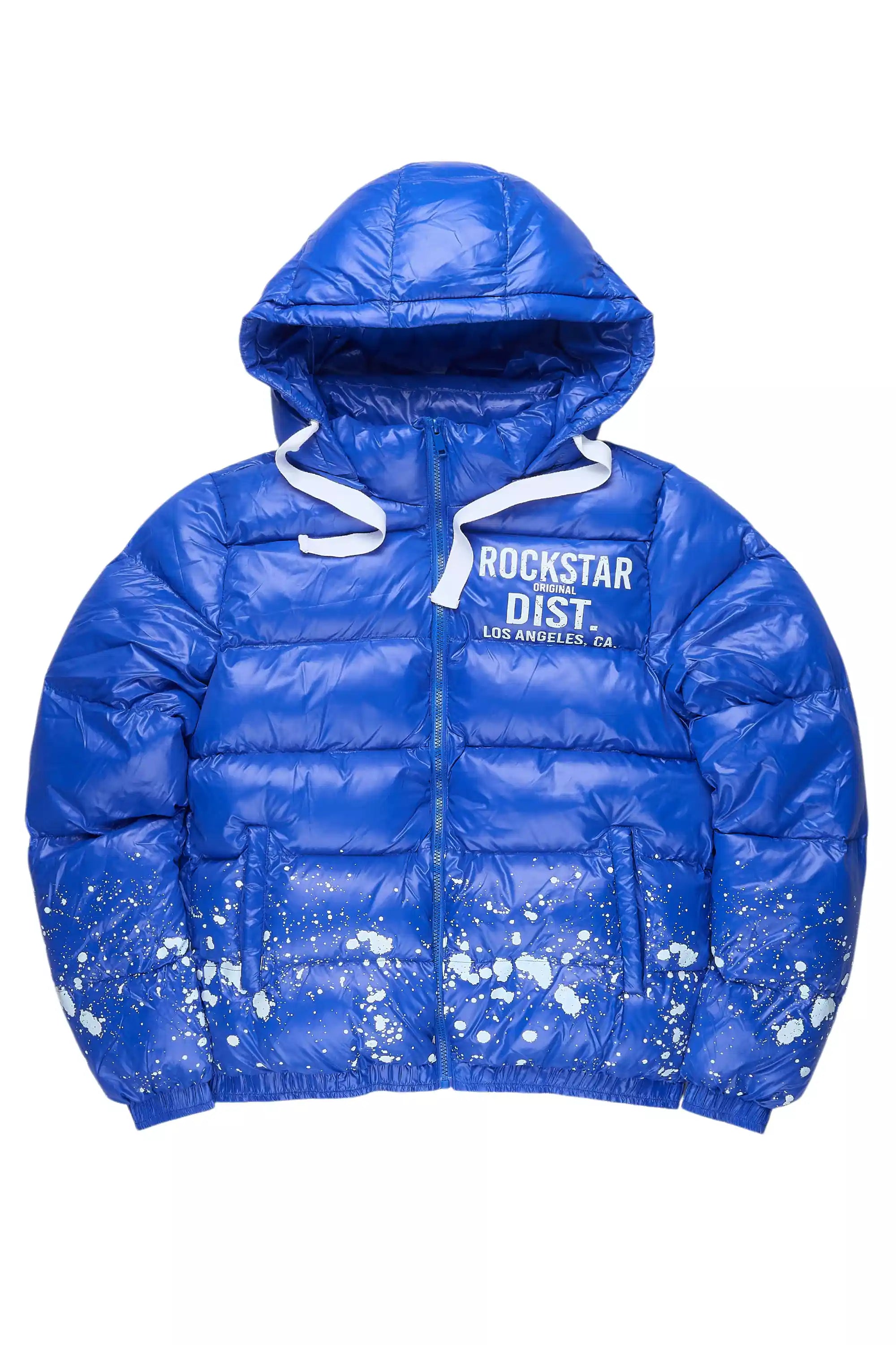 Art Dist. 2.0 Royal Blue Puffer Jacket