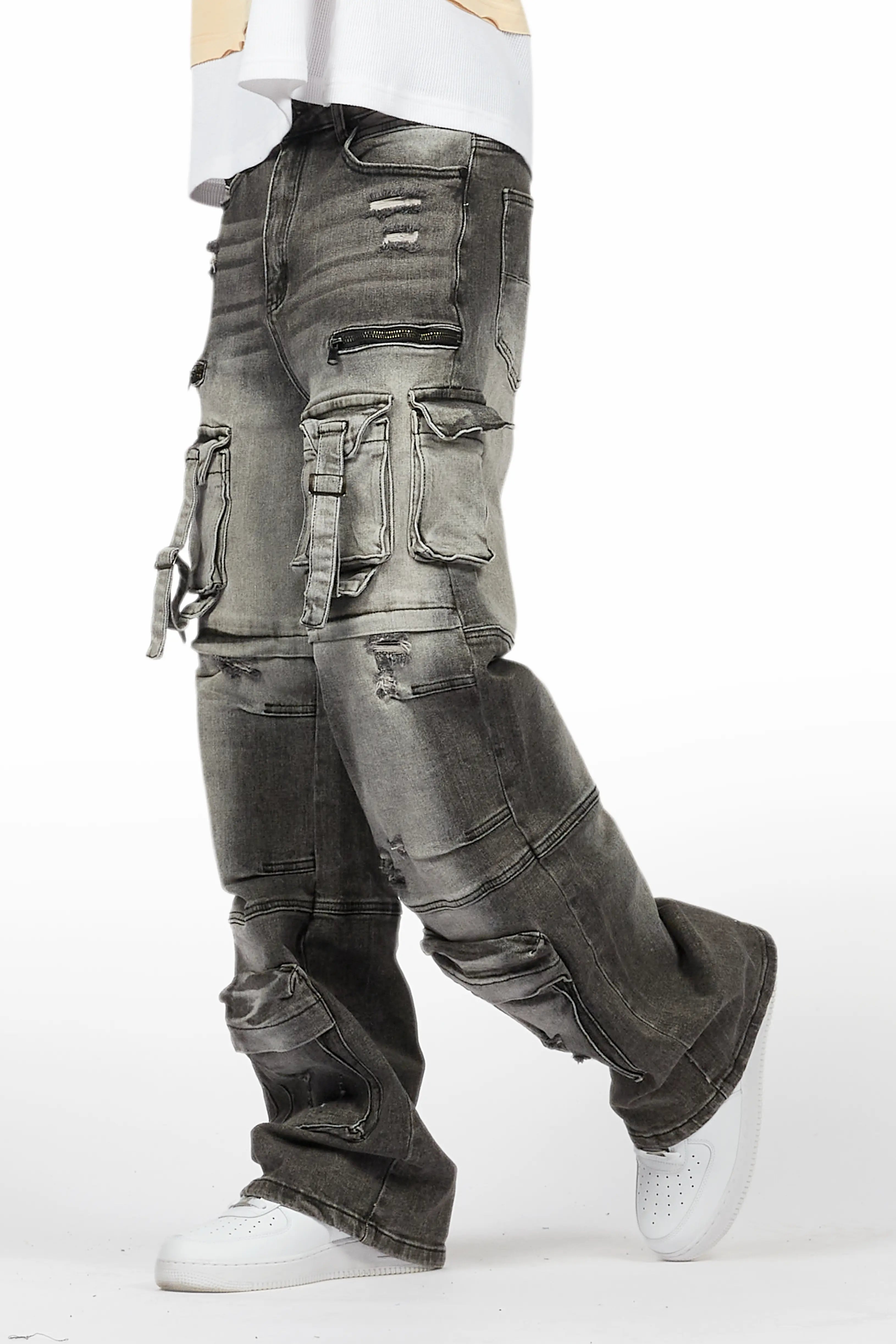 Berdi Black Wash Baggy Fit Jean