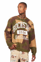 Cavell Camo Knit Sweater