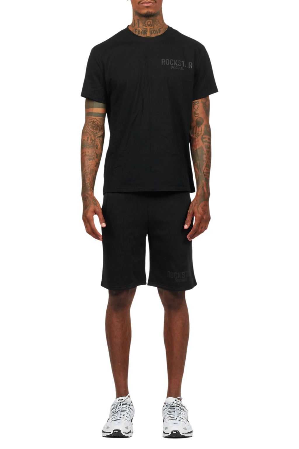 Sana Black/Black Short Set