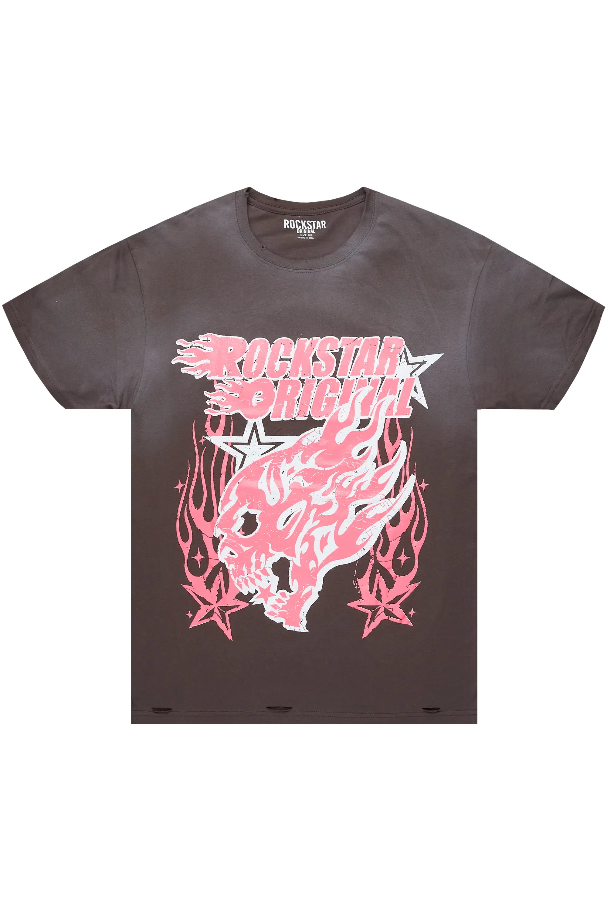 Smitty Charcoal Graphic T-Shirt