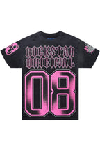 Alim Black Oversized Graphic T-Shirt