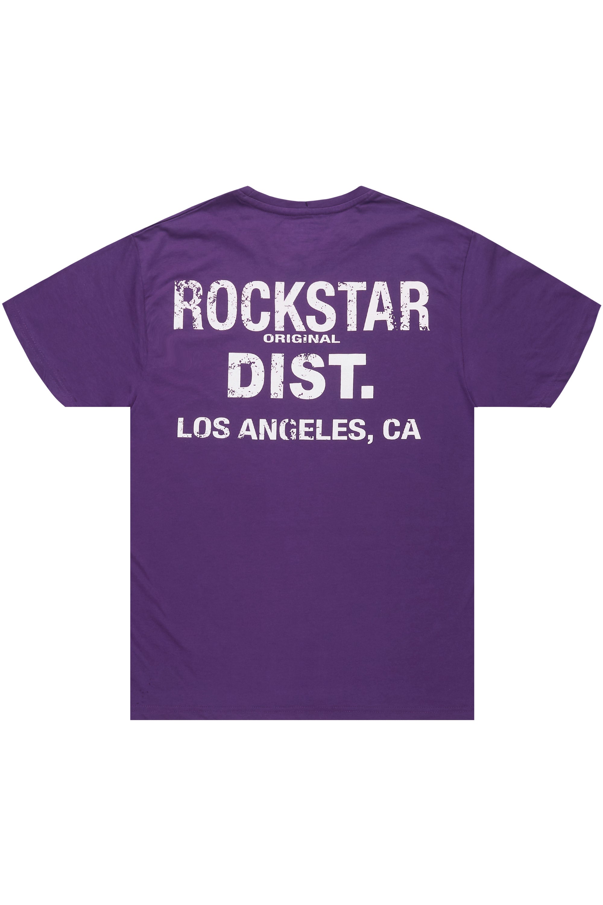 Lake Purple/White Graphic T-Shirt