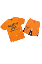 Scottie Orange Painter T-Shirt/Short Set