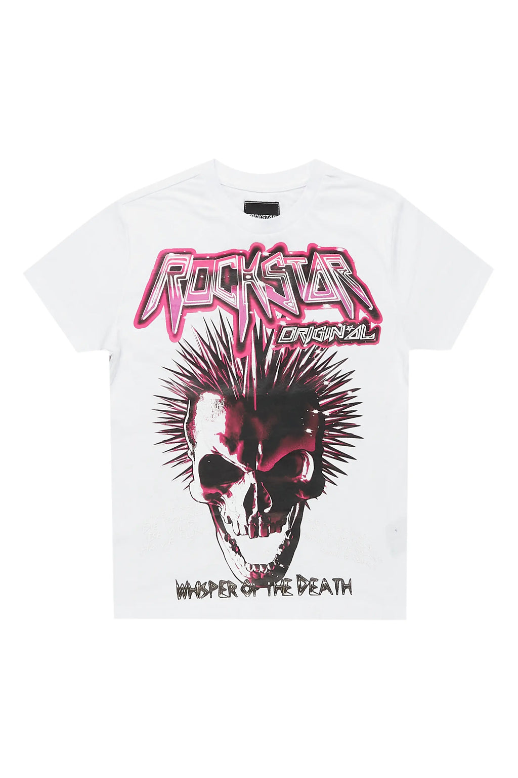 Girls Bastina White Graphic T-Shirt