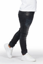 Girls Hale Grey Biker Skinny Jean