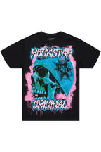 Omari Black Graphic T-Shirt