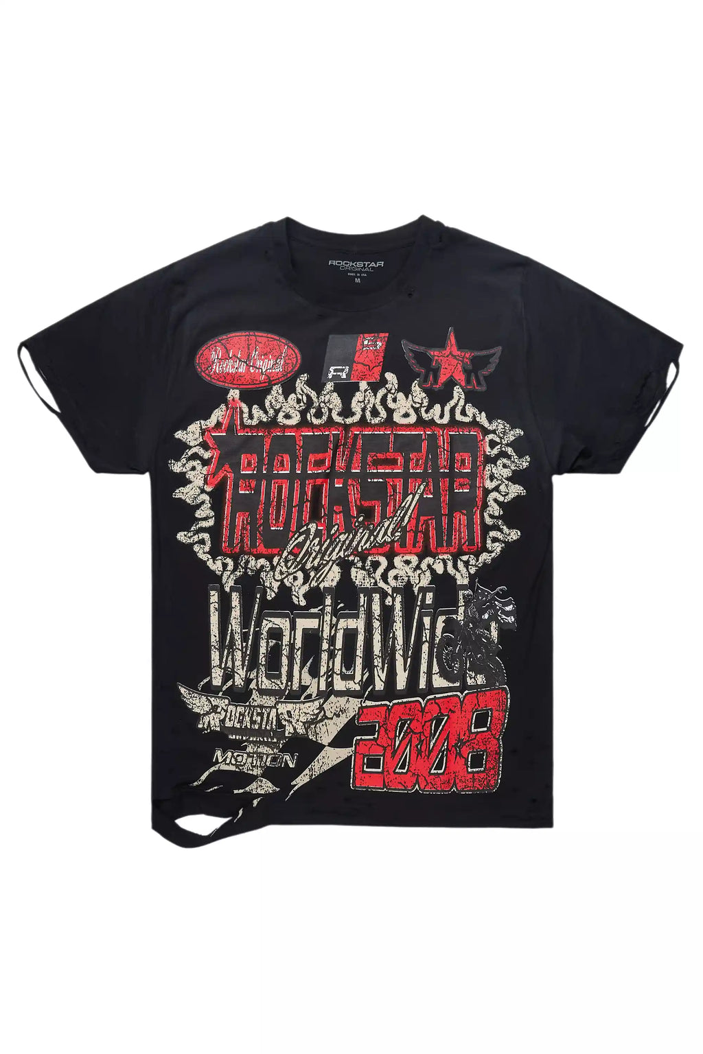 Deangelo Black Graphic T-Shirt