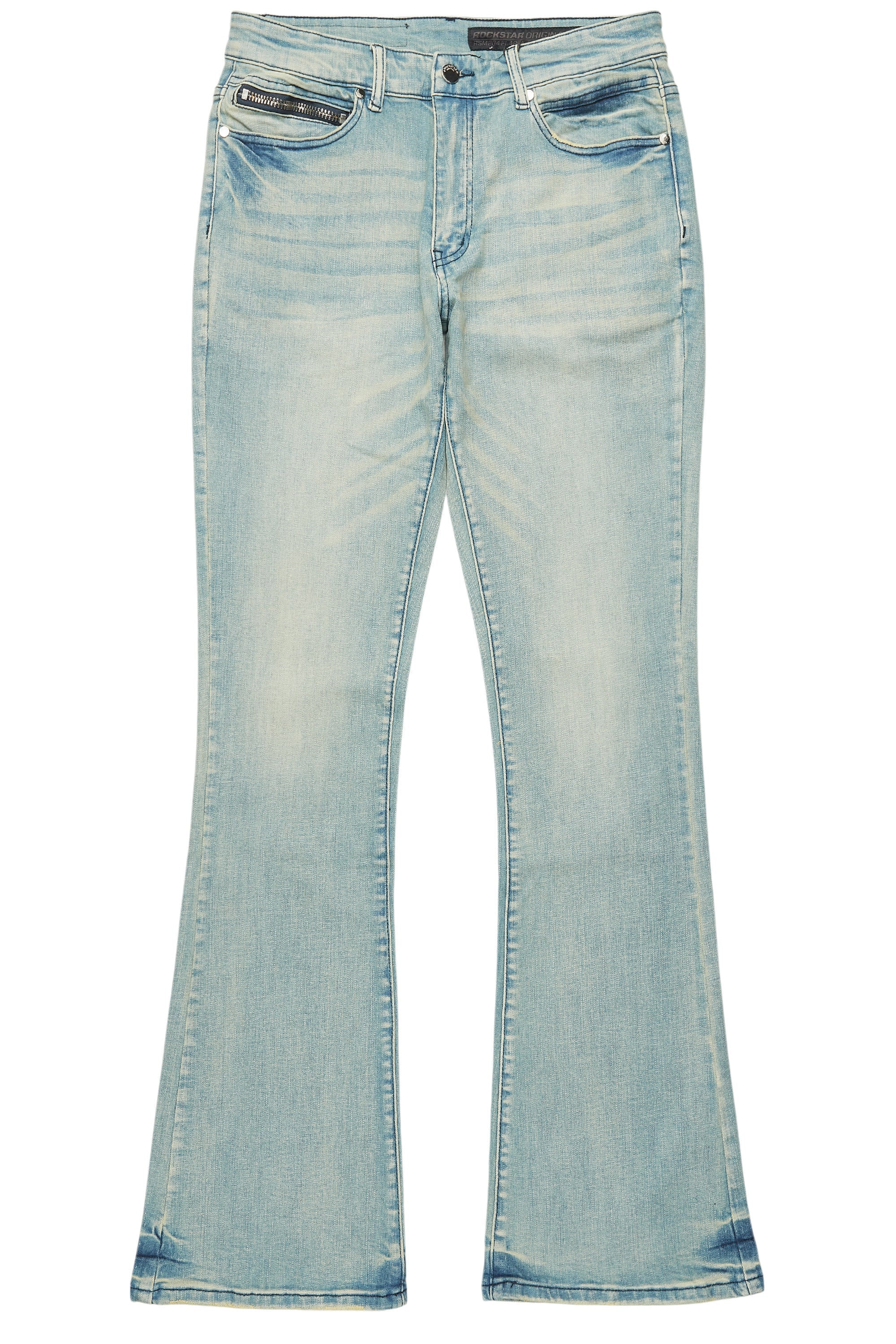 Drick Light Blue Regular Fit Flare Jean