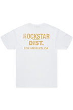 Dalasia White/Beige Oversized Tee