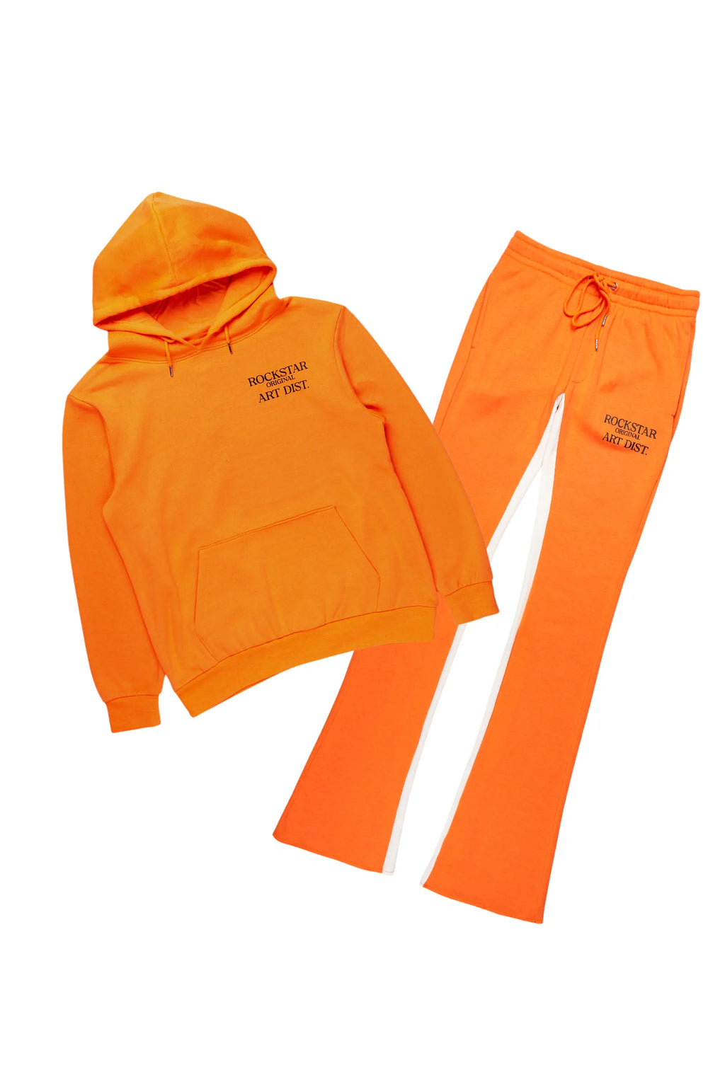 Briggs Orange Hoodie/Baggy Fit Pant Set