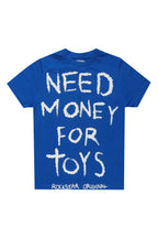 Boys M4Toys Royal Blue/White Graphic T-Shirt