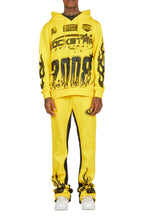 Amos Yellow Hoodie/Baggy Track Pant Set