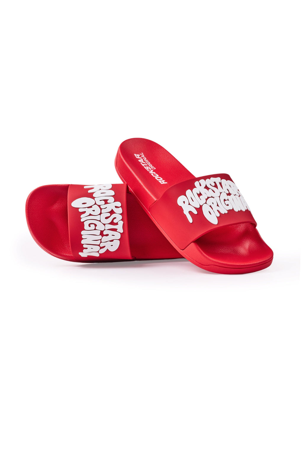 Boys Shift 2.0 Red/White Slides