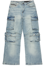 Cortie Blue Baggy Fit Jean