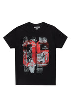 Boys Beau Black Graphic T-Shirt