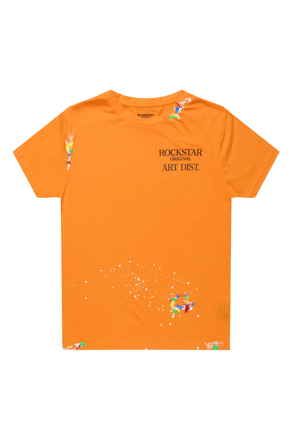 Boys Palmer Orange Graphic T-Shirt