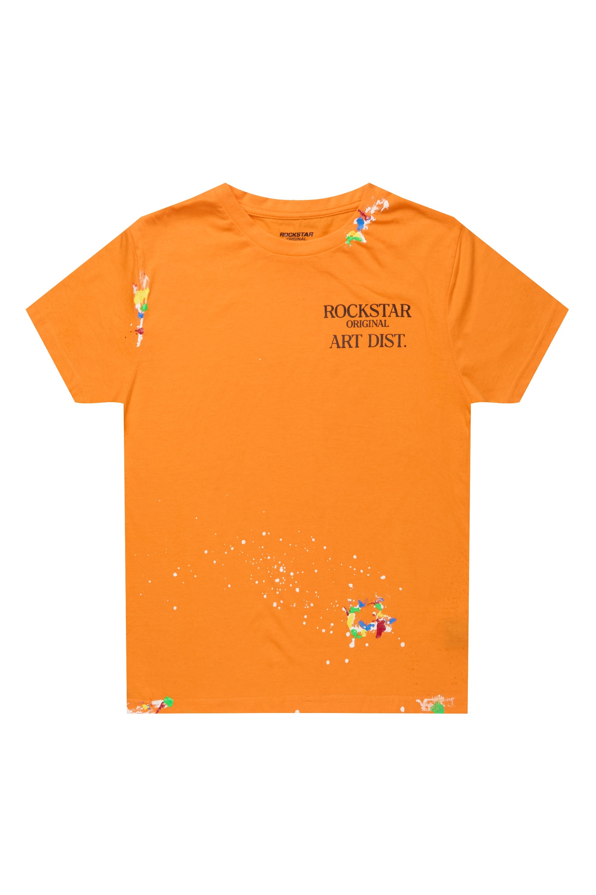 Boys Palmer Orange Graphic T-Shirt