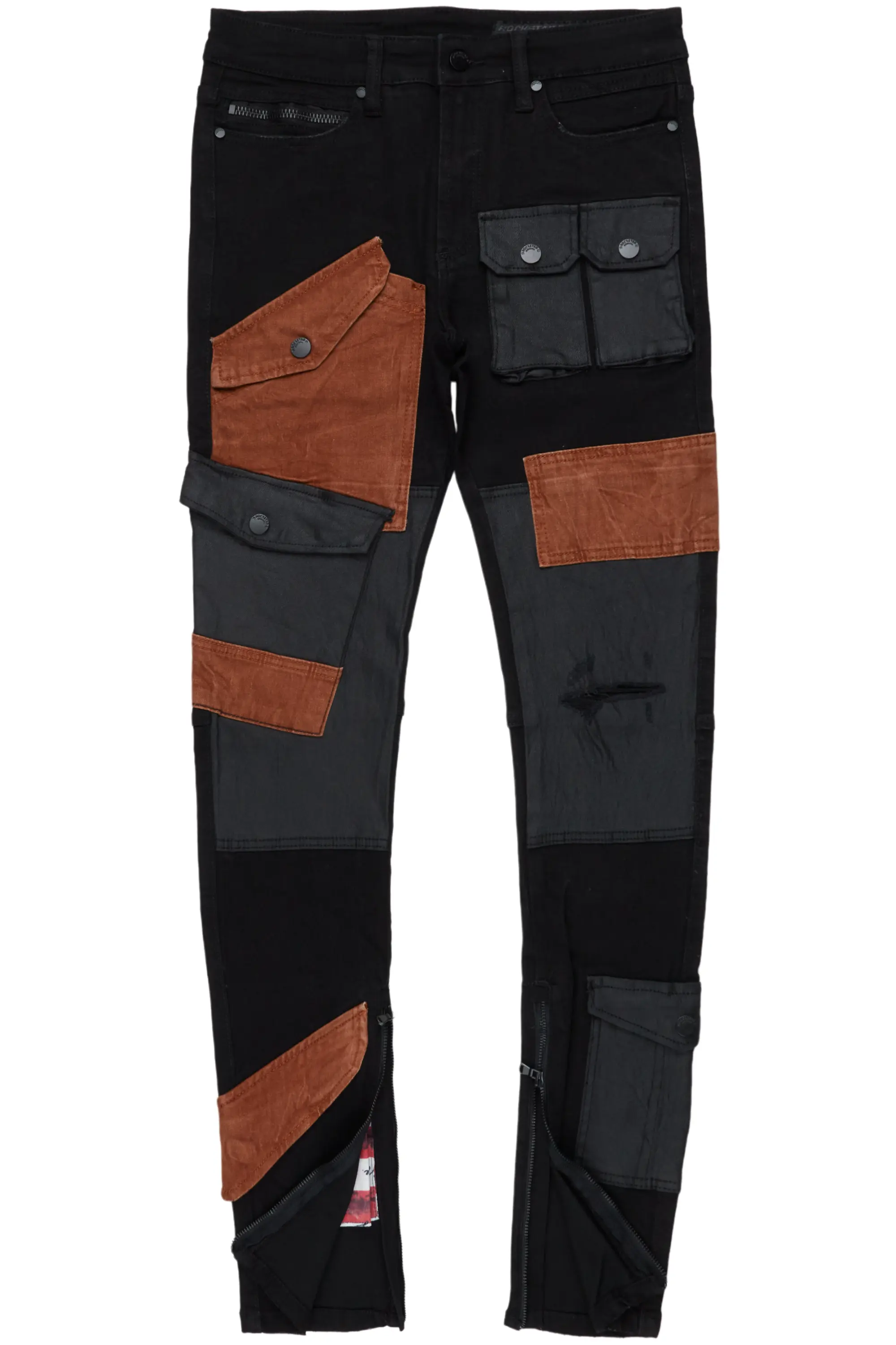 Demarcus Black Patch Jean