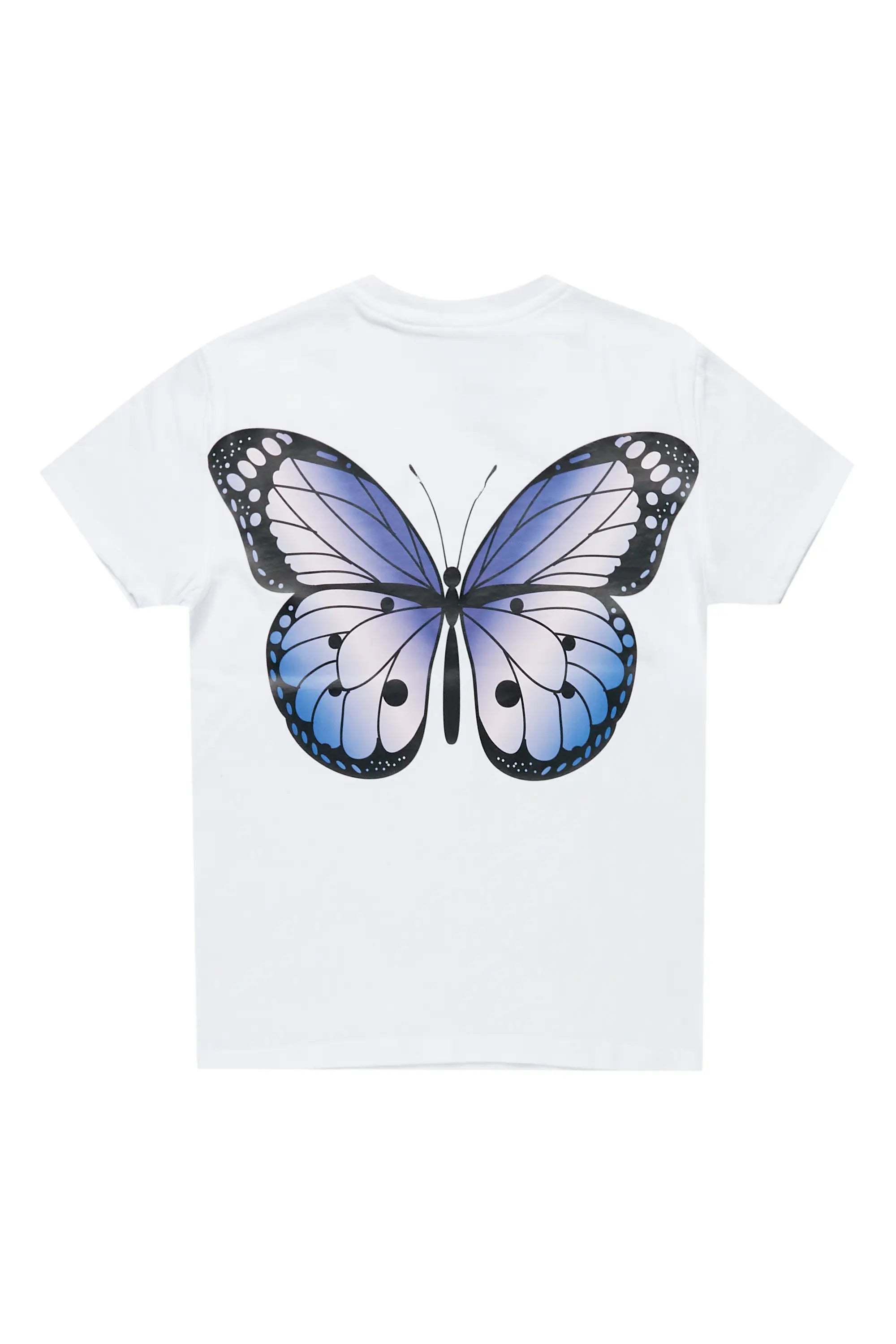 Girls Eleanor White Graphic T-Shirt
