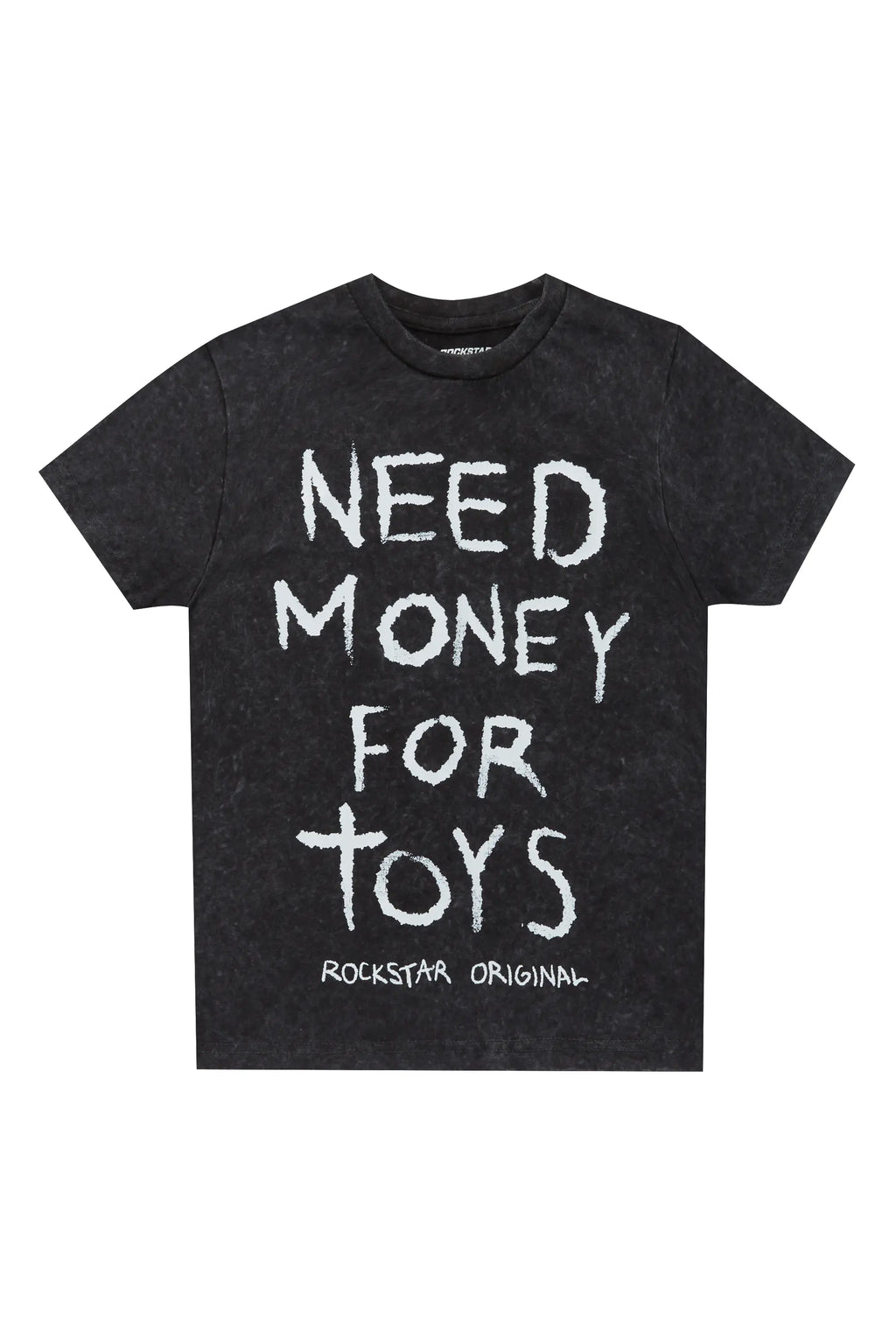 Boys M4Toys Vintage Black Graphic T-Shirt