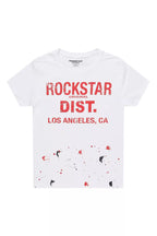 Boys Scottie White/Red Graphic T-Shirt