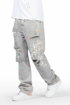 Zasha Grey Painter Baggy Jean