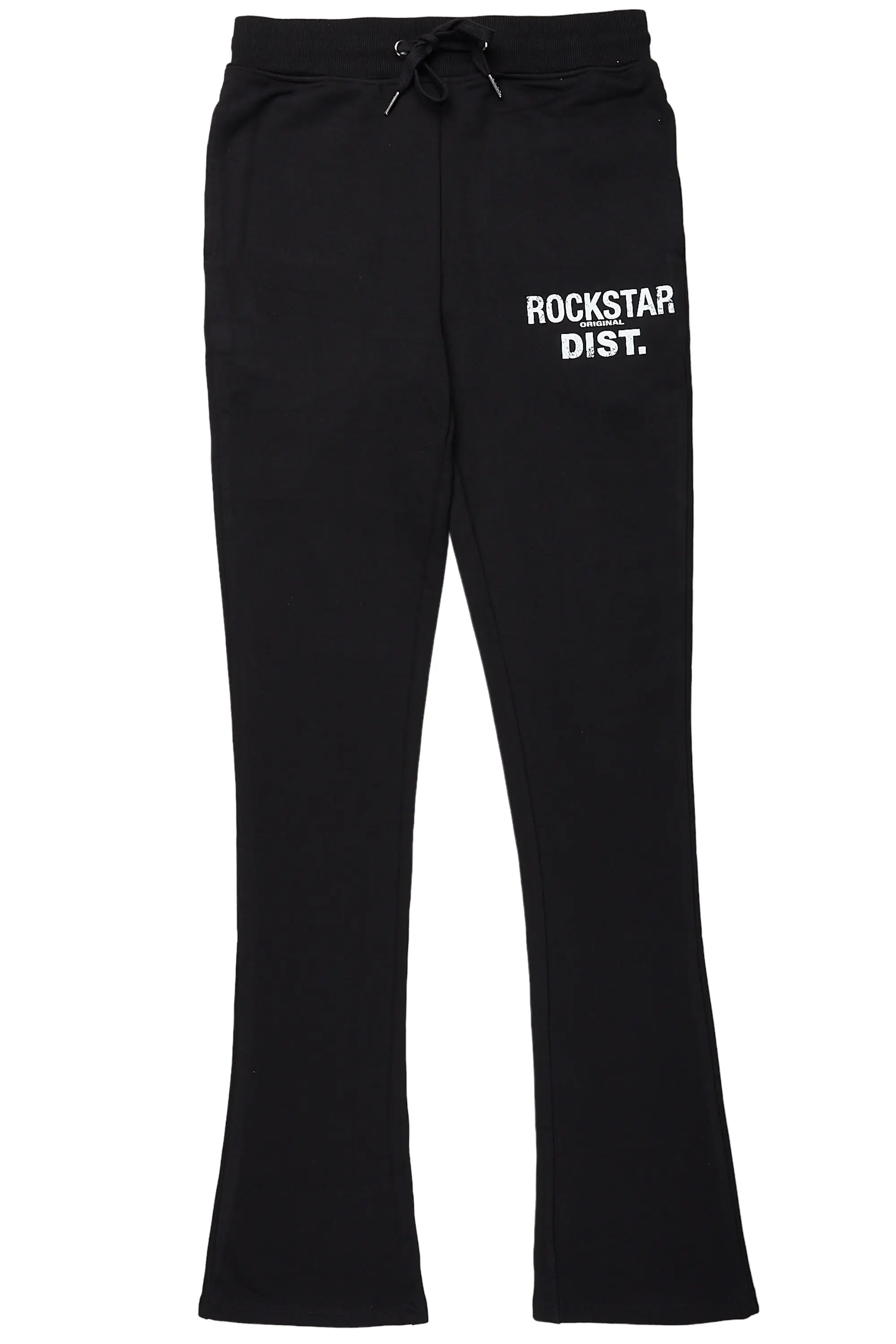 Alpine Black Stacked Flare Pant