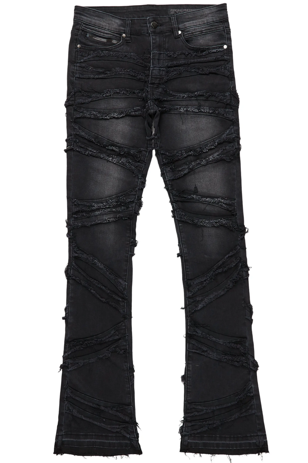 Norbert Dark Stacked Flare Jean