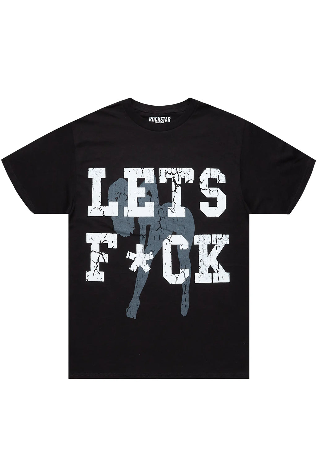 Shorty Black Graphic T-Shirt