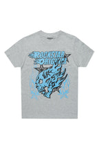 Boys Smitty Grey/Blue Graphic T-Shirt