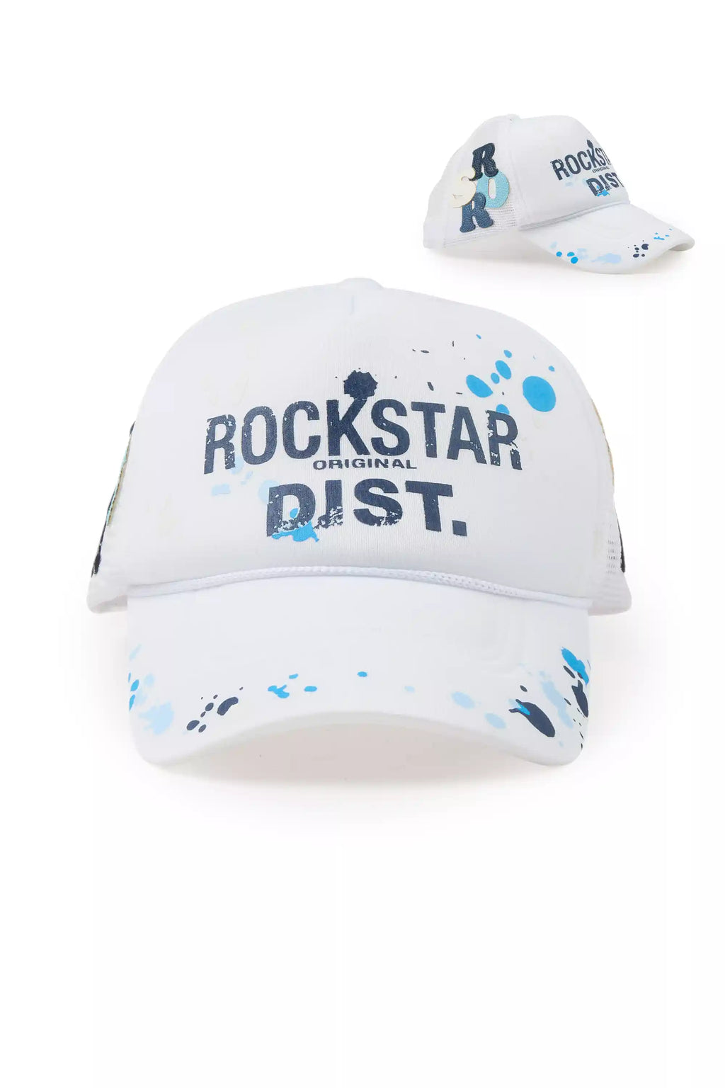 Roselee White Trucker Hat