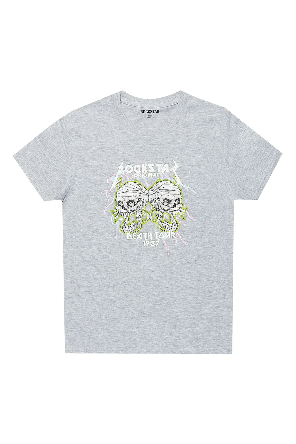 Boys Wilbur Grey Graphic T-Shirt