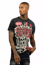 Deangelo Black Graphic T-Shirt