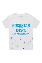 Boys Scottie White/Blue Graphic T-Shirt