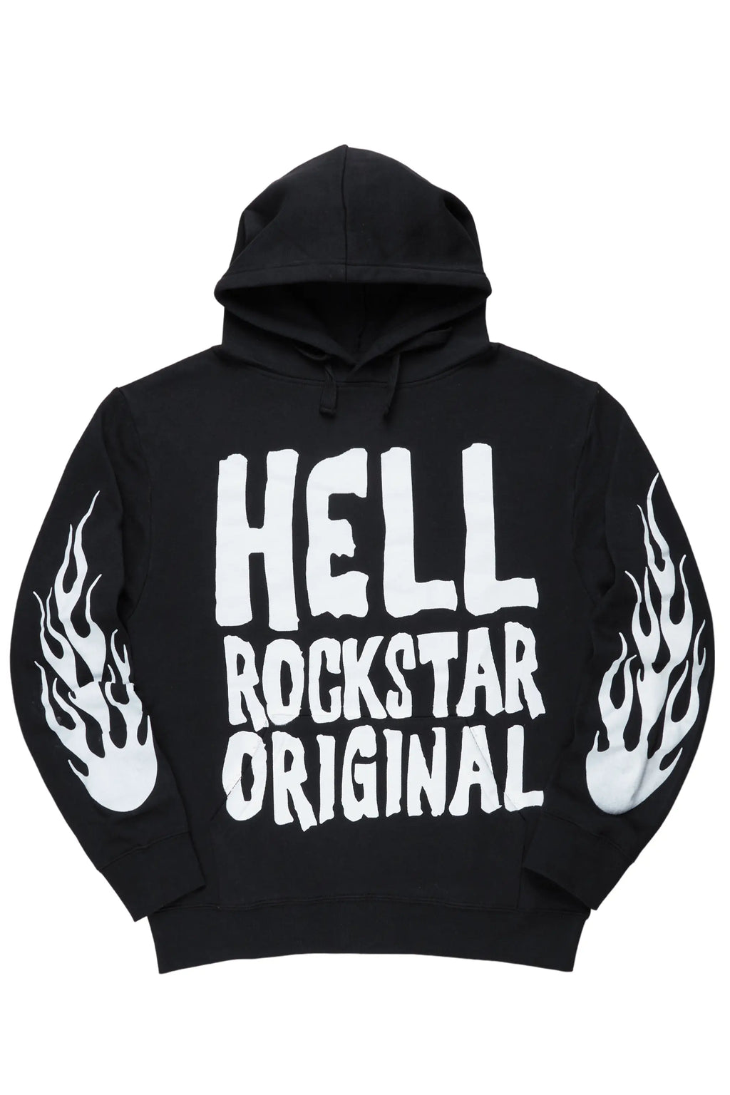 Theon Black Graphic Hoodie