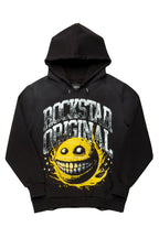 Chuffed Black Graphic Hoodie