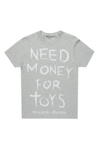Boys M4Toys Grey/White Graphic T-Shirt