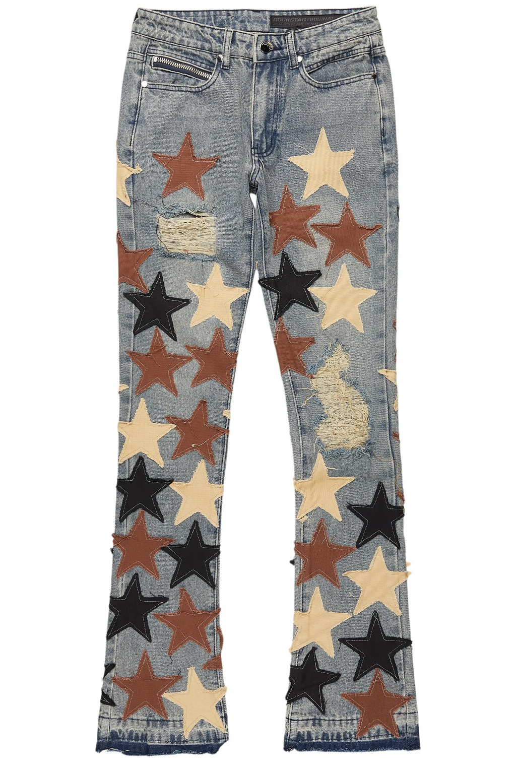 StarLane Tint Stacked Flare Jean