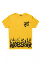 Boys Bubble Yellow/Black Graphic T-Shirt