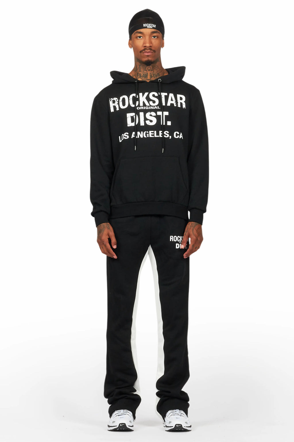 Lake Black Hoodie/Baggy Track Pant Set