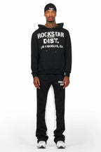 Lake Black Hoodie/Baggy Track Pant Set