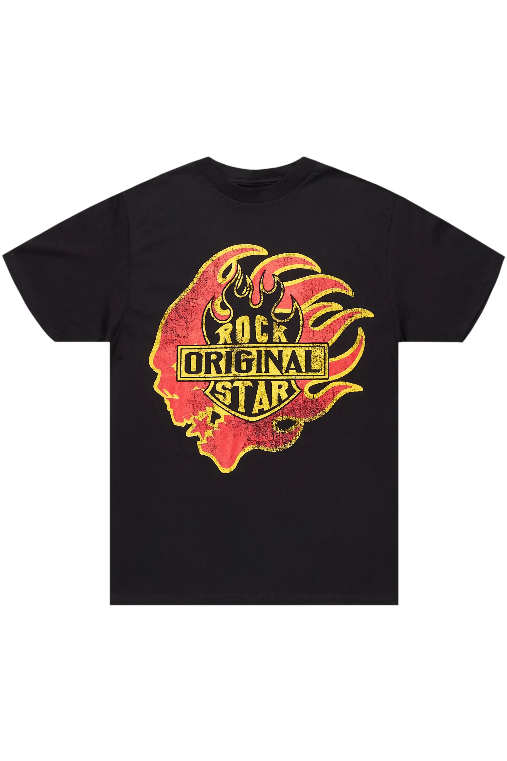 Station Black Graphic T-Shirt