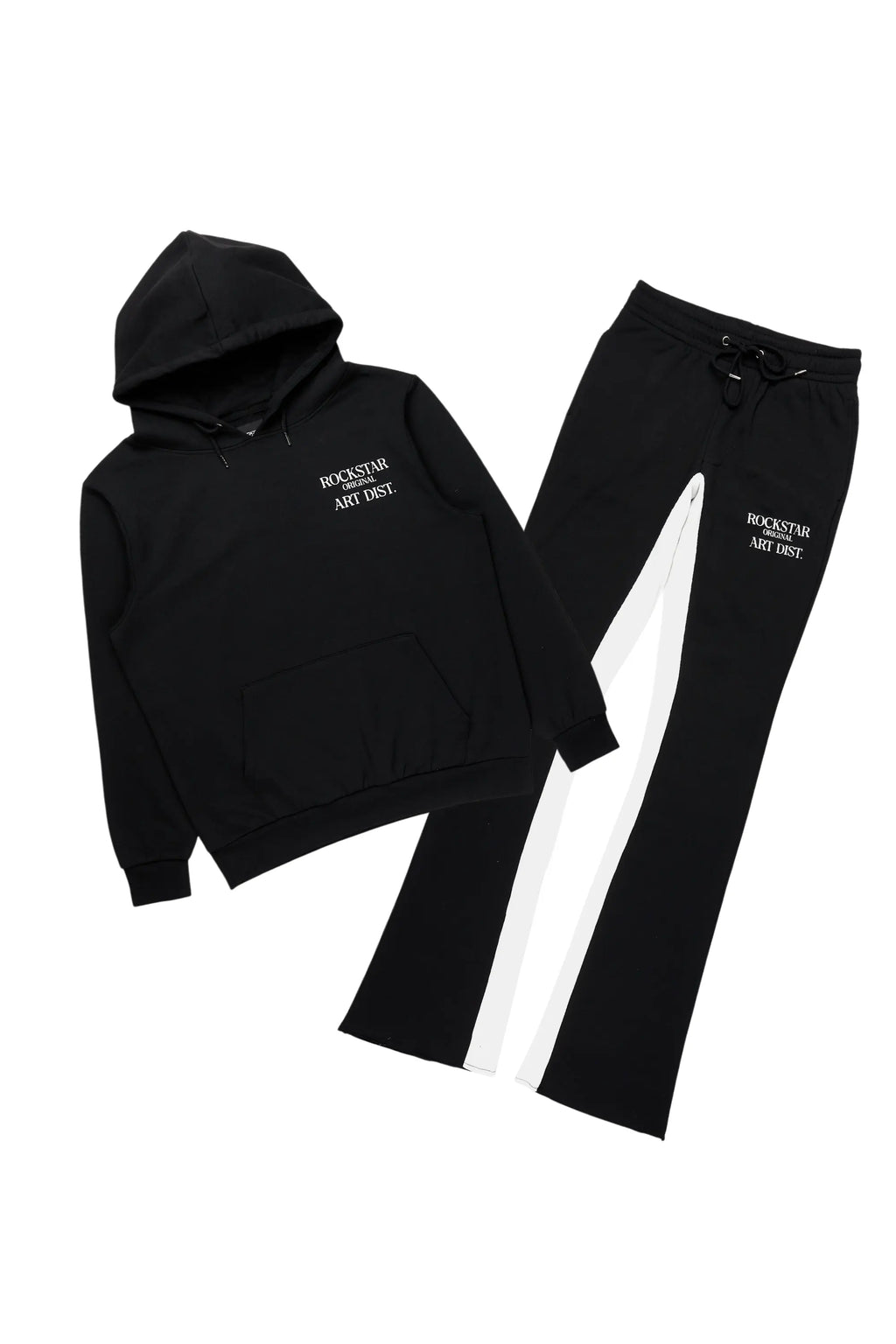 Briggs Black Hoodie/Baggy Fit Pant Set